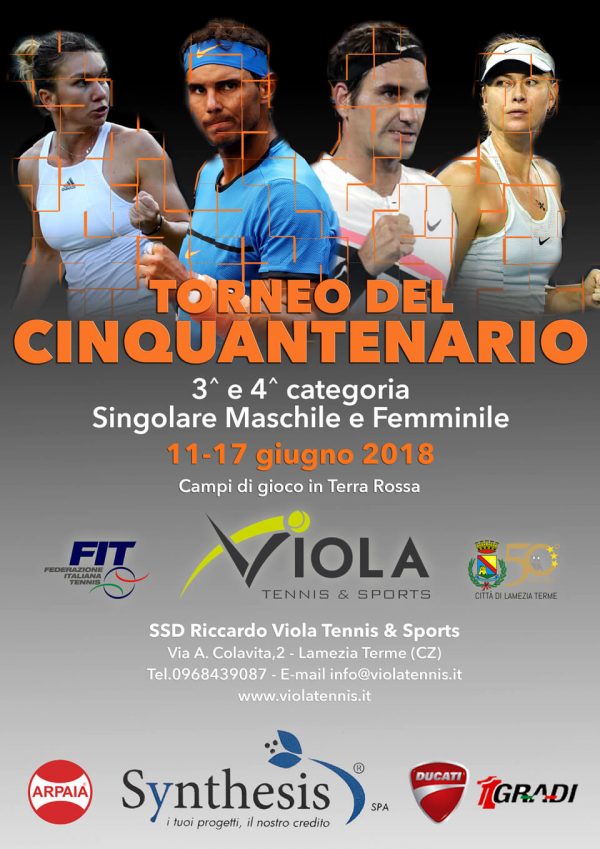 Locandina Torneo del Cinquantenario Torneo del Cinquantenario
