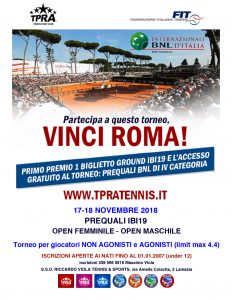 Tornei Vinci Roma