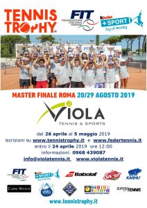 Tennis Trophy - Kinder 2019 - Locandina