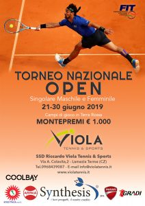 Locandina - Torneo Nazionale Open 2019