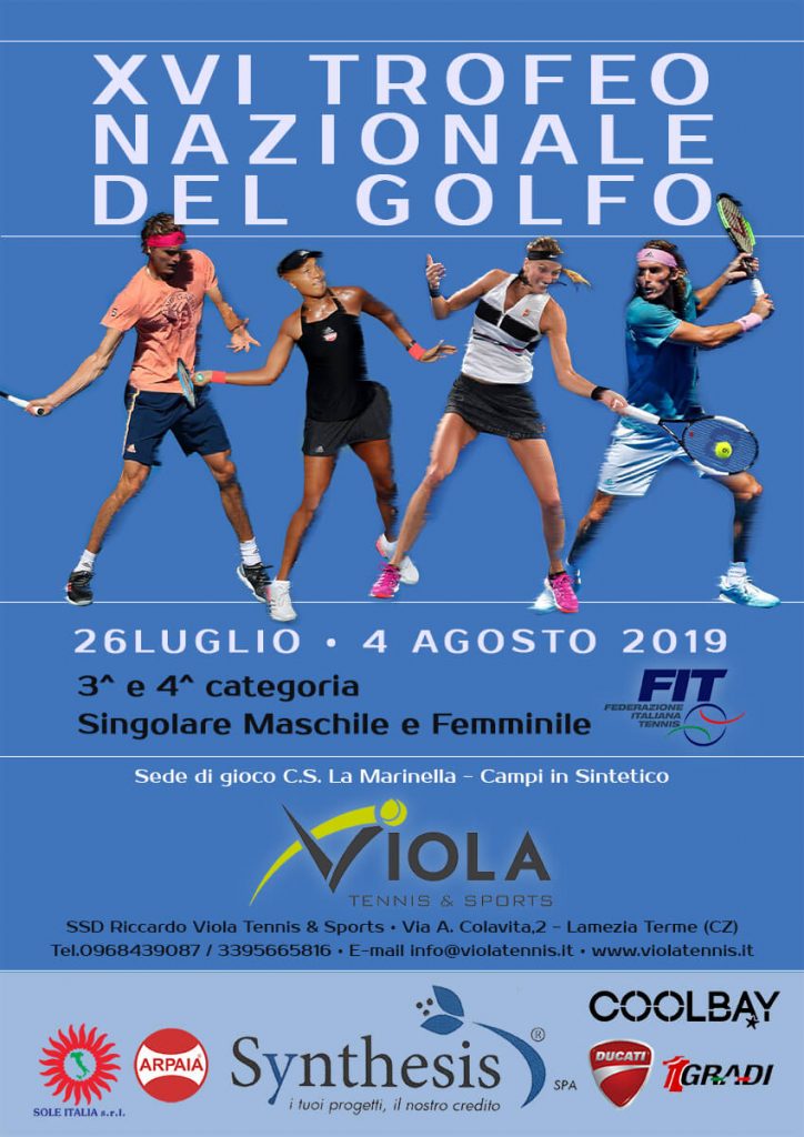 XVI Torneo del Golfo – 2019 XVI Torneo del Golfo - 2019 Locandina