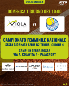 Tennis femminile serie B2 - Sesta giornata
