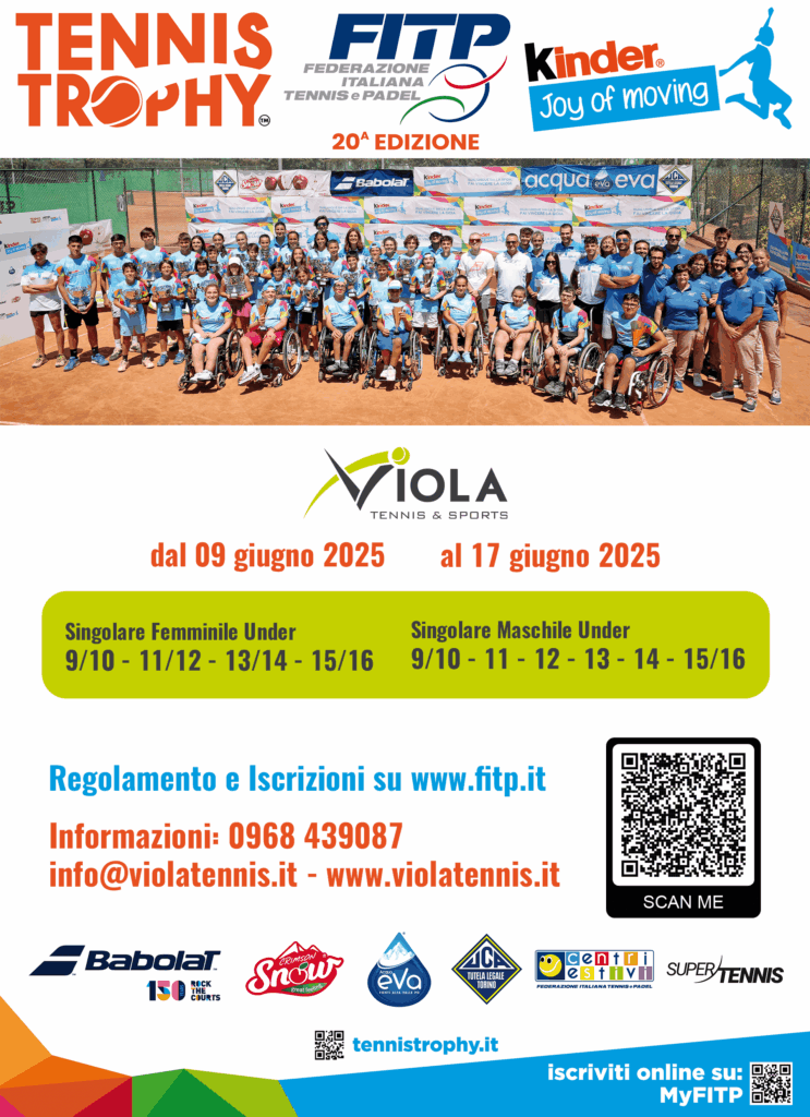 Tennis Trophy – 2025 Kinder Tennis Trophy - 2025 Kinder
